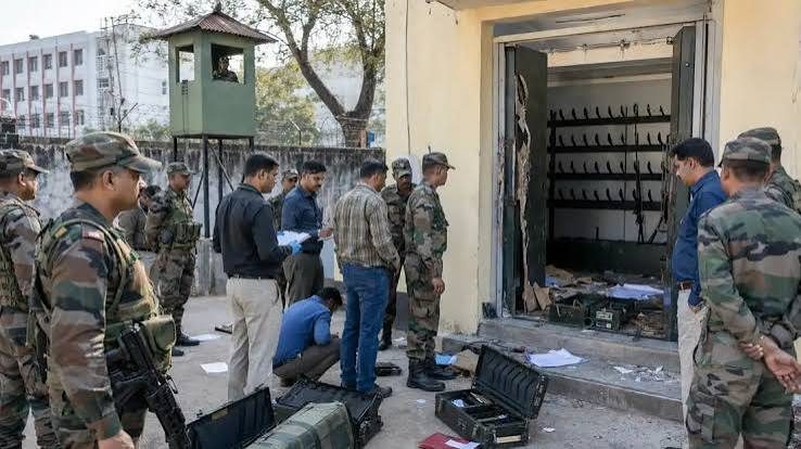 Firearms, ammunition stolen from Madras Regiment in Secunderabad