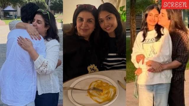 Farah Khan's Emotional Goodbye To Her Children