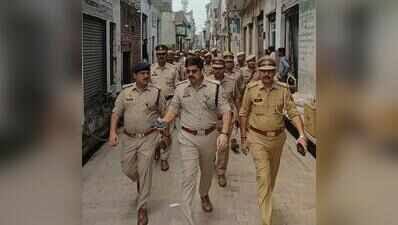 Meerut: Security up near mosque ahead of Hanuman Chalisa call