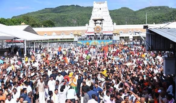 Tirumala will be developed as a benchmark for pilgrimage: Andhra CM Naidu