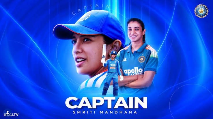 Smriti Mandhana appointed new India captain after Harmanpreet Kaur steps down