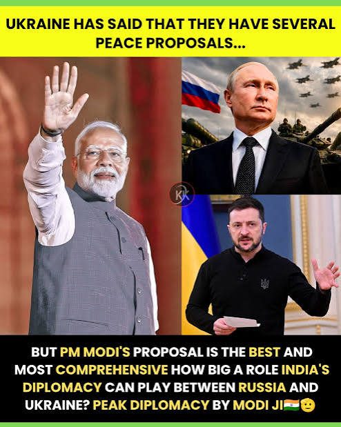 Grateful to India, says Russia on Ukraine peace proposal