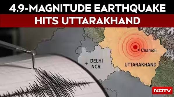 4.9 magnitude earthquake strikes Uttarakhand, tremors felt across Delhi-NCR