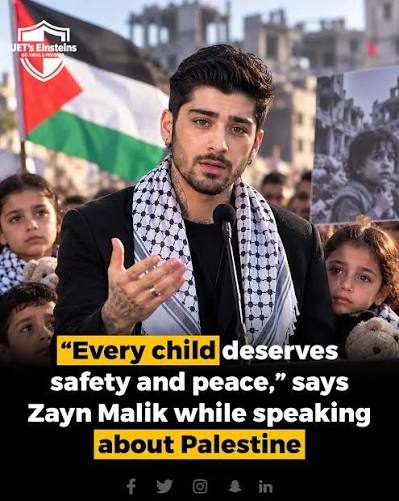 Zayn Malik hits back with ‘Free Palestine’ post amid backlash