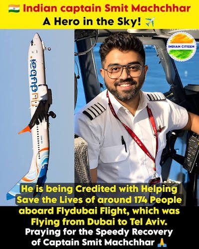 Hero Indian pilot on Flydubai prevents crash, saves 174 passengers