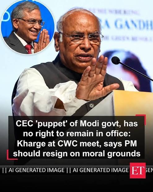 Kharge hosts Opposition MPs to sign letter seeking CEC appointment
